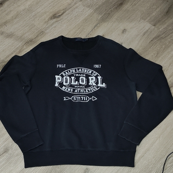 Ralph Lauren Black Crewneck Men's Sweater - Picture 1 of 2